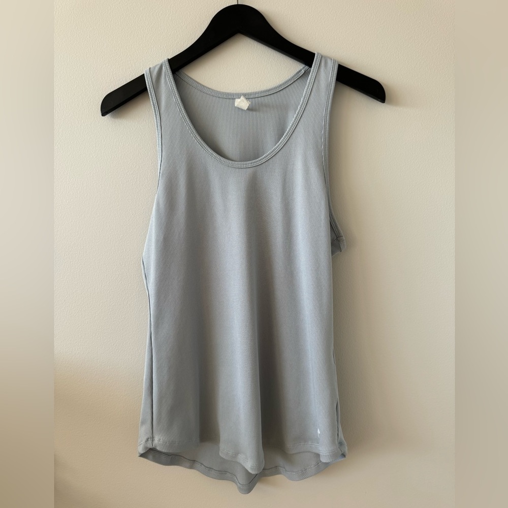 Under Armour Heatgear Ribbed Tank Top - Light Blue